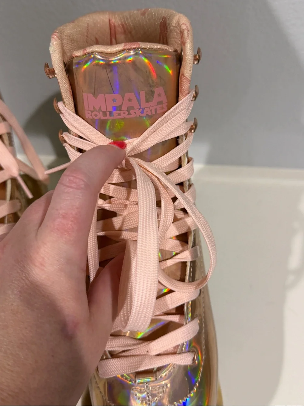 Rose Gold Impala Roller Skates - Picture 2 of 6
